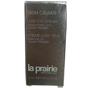 La Prairie Skin Caviar Lux Eye Cream .1oz 3ml Travel Size New in Box
